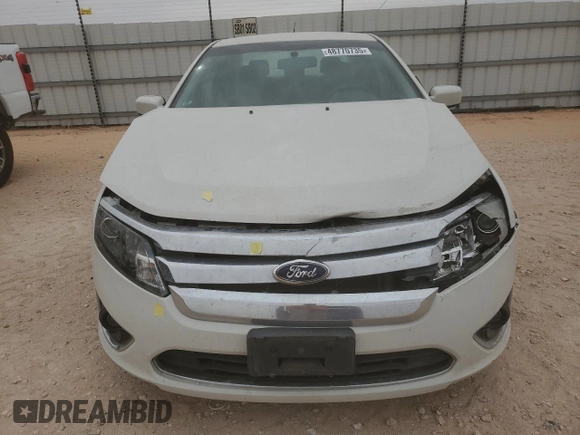 2012 Ford Fusion SEL with VIN 3FAHP0JA8CR292397, listed as a Copart auction lot 48770735 with 166,832 mi miles and Salvage Title. Bid and sale history available at carsss.com. Image 5.
