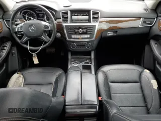 2013 Mercedes-Benz M 350 with VIN 4JGDA5HB2DA151127, listed as a Copart auction lot 54757165 with 167,111 mi miles and Salvage Title. Bid and sale history available at DreamBid. Image 8.
