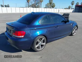 2010 BMW 1 Series 135i with VIN WBAUC7C58AVK96377, listed as a IAAI auction lot 41666512 with 136,890 mi miles and . Bid and sale history available at carsss.com. Image 4.