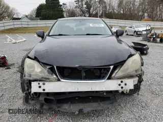 2008 Lexus IS with VIN JTHBK262082080289, listed as a Copart auction lot 48044825 with 198,945 mi miles and Salvage Title. Bid and sale history available at carsss.com. Image 5.