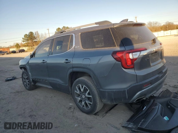 2021 GMC Acadia SLE with VIN 1GKKNKLS1MZ112007, listed as a Copart auction lot 85857394 with 56,585 mi miles and Salvage Title. Bid and sale history available at DreamBid. Image 2.