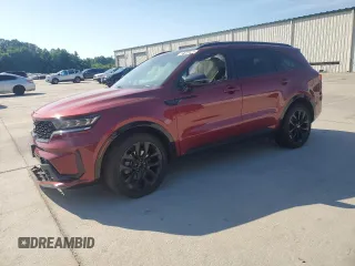 2022 Kia Sorento SX z VIN 5XYRK4LF8NG087317, wystawiony jako Copart lot #54823525 z przebiegiem 44 400 mil mil oraz Szkoda całkowita • Salvage title. Historia ofert i sprzedaży dostępna na DreamBid. Obrazek 1.