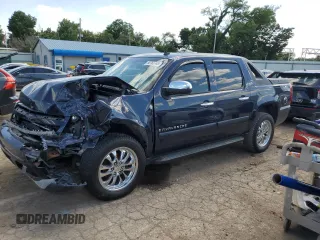 2007 Chevrolet Avalanche 3LT with VIN 3GNFK12317G161598, listed as a Copart auction lot 58765745 with 231,647 mi miles and Salvage title. Bid and sale history available at DreamBid. Image 1.