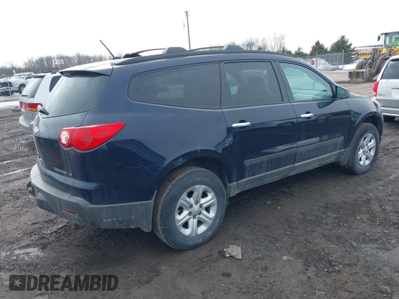 2012 Chevrolet Traverse LS with VIN 1GNKREED9CJ341569, listed as a IAAI auction lot 41680761 with 169,474 mi miles and . Bid and sale history available at DreamBid. Image 4.