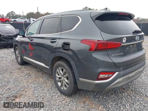 2020 Hyundai Santa Fe SEL with VIN 5NMS3CAD8LH224396, listed as a IAAI auction lot 41142013 with 97,147 mi miles. Bid and sale history available at carsss.com. Image 3.