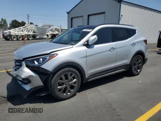 2017 Hyundai Santa Fe Ultimate with VIN 5XYZWDLA2HG479657, listed as a Copart auction lot 61501095 with 49,338 mi miles and Salvage title. Bid and sale history available at DreamBid. Image 1.