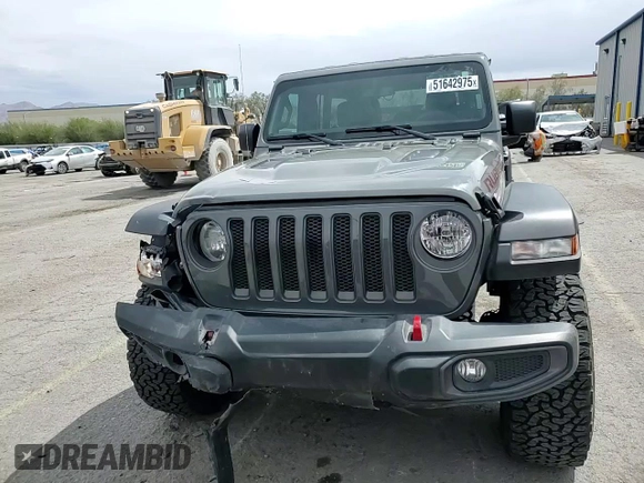 2023 Jeep Wrangler Rubicon with VIN 1C4JJXFG4PW523432, listed as a Copart auction lot 51642975 with 23,631 mi miles and Salvage title. Bid and sale history available at DreamBid. Image 13.