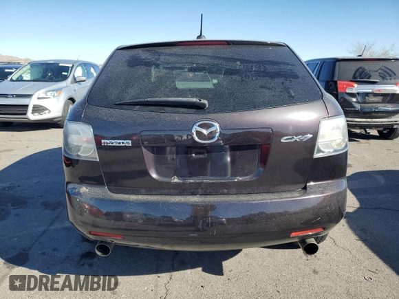 2009 Mazda CX-7 Grand Touring with VIN JM3ER293X90226135, listed as a Copart auction lot 82961954 with 126,912 mi miles and Salvage Title. Bid and sale history available at carsss.com. Image 6.