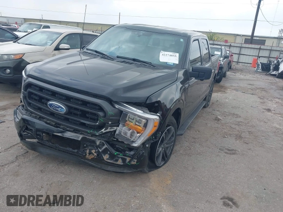 2021 Ford F-150 XL with VIN 1FTEW1C5XMFC46476, listed as a IAAI auction lot 42274855 with 89,148 mi miles and . Bid and sale history available at DreamBid. Image 2.