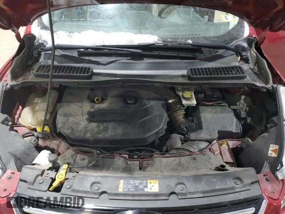 2016 Ford Escape Titanium with VIN 1FMCU9J91GUA88204, listed as a Copart auction lot 64556315 with 95,104 mi miles and Non repairable. Bid and sale history available at DreamBid. Image 12.