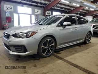 2020 Subaru Impreza Special Sports z VIN 4S3GTAJ67L1711112, wystawiony jako Copart lot #61583145 z przebiegiem 44 396 mil mil oraz Czysty tytuł • Clean title. Historia ofert i sprzedaży dostępna na DreamBid. Obrazek 1.