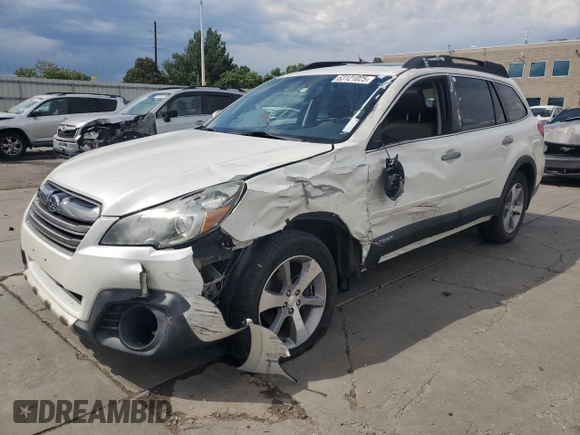 2014 Subaru Outback Limited with VIN 4S4BRBPC7E3256681, listed as a Copart auction lot 63121025 with 113,761 mi miles and Salvage title. Bid and sale history available at DreamBid. Image 1.