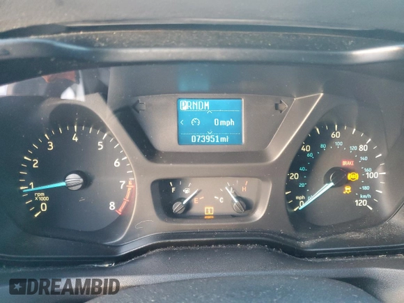 2016 Ford Transit XL с VIN 1FMZK1CM5GKA27095, выставлен на аукционе Copart как лот 88112265 с пробегом 73 951 миль миль и Чистый • Clean title. История ставок и продаж доступна на DreamBid. Изображение 9.