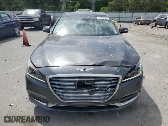 2018 Genesis G80 3.8L z VIN KMHGN4JE0JU239622, wystawiony jako Copart lot #52925365 z przebiegiem 65 236 mil mil oraz Szkody całkowita. Historia ofert i sprzedaży dostępna na DreamBid. Obrazek 5.