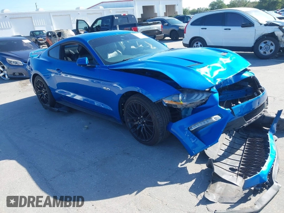 2021 Ford Mustang GT z VIN 1FA6P8CF3M5107238, wystawiony jako IAAI lot #42063468 z przebiegiem 24 887 mil mil oraz . Historia ofert i sprzedaży dostępna na DreamBid. Obrazek 1.