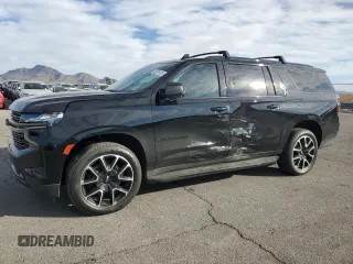 2022 Chevrolet Suburban RST with VIN 1GNSKEKD0NR100738, listed as a Copart auction lot 43371475 with 60,219 mi miles and Salvage title. Bid and sale history available at DreamBid. Image 1.