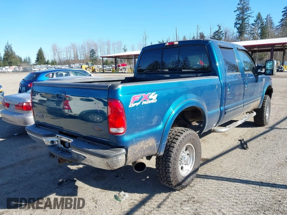 2001 Ford Super Duty F-250 XL with VIN 3FTNW21F31MA77558, listed as a IAAI auction lot 41536844 with 247,531 mi miles. Bid and sale history available at carsss.com. Image 4.