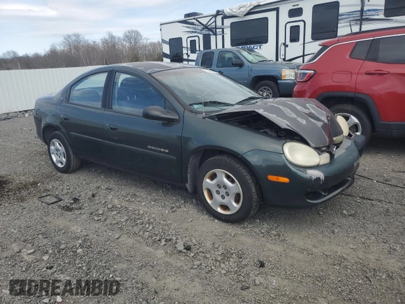 2001 Dodge Neon Highline with VIN 1B3ES46C51D179625, listed as a Copart auction lot 50995475 with 31,622 mi miles and Clean Title. Bid and sale history available at carsss.com. Image 4.