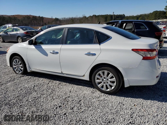 2015 Nissan Sentra S with VIN 3N1AB7AP1FY291354, listed as a Copart auction lot 45431295 with 129,098 mi miles and Clean Title. Bid and sale history available at DreamBid. Image 2.