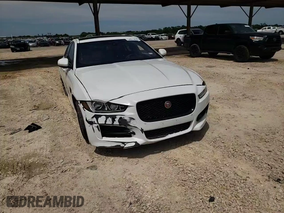 2018 Jaguar XE with VIN SAJAF4FX0JCP33858, listed as a Copart auction lot 54873844 with 46,402 mi miles and Salvage Title. Bid and sale history available at DreamBid. Image 10.