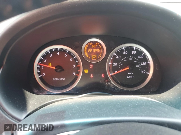 2012 Nissan Sentra SR with VIN 3N1AB6AP8CL748406, listed as a Copart auction lot 59000845 with 221,945 mi miles and Salvage title. Bid and sale history available at DreamBid. Image 9.