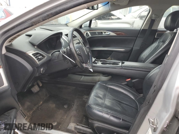 2015 Lincoln MKZ with VIN 3LN6L2J99FR628945, listed as a Copart auction lot 50573555 with 139,644 mi miles and Salvage title. Bid and sale history available at DreamBid. Image 7.