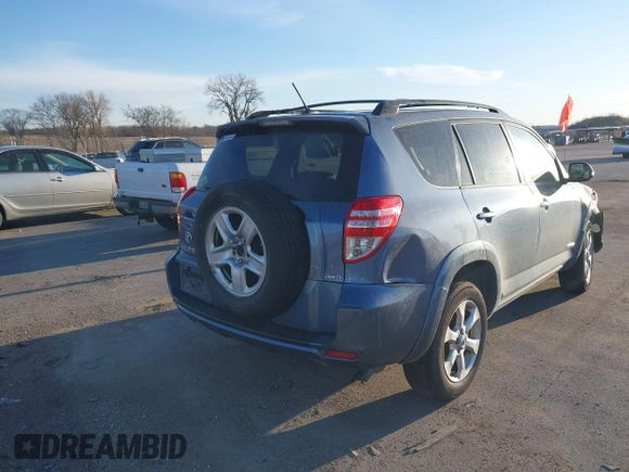 2010 Toyota RAV4 Ltd with VIN JTMDK4DV5AD012826, listed as a IAAI auction lot 41763488 with 180,825 mi miles. Bid and sale history available at carsss.com. Image 19.