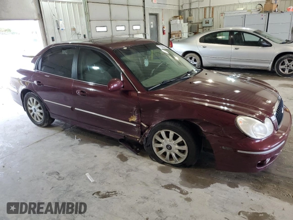 2005 Hyundai Sonata GLS with VIN KMHWF35H45A130532, listed as a Copart auction lot 71096484 with 0 mi miles and Salvage Title. Bid and sale history available at carsss.com. Image 4.