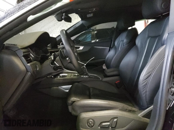 2018 Audi A5 Sportback Premium Plus with VIN WAUENCF55JA048470, listed as a Copart auction lot 80514833 with 53,246 mi miles. Bid and sale history available at carsss.com. Image 7.