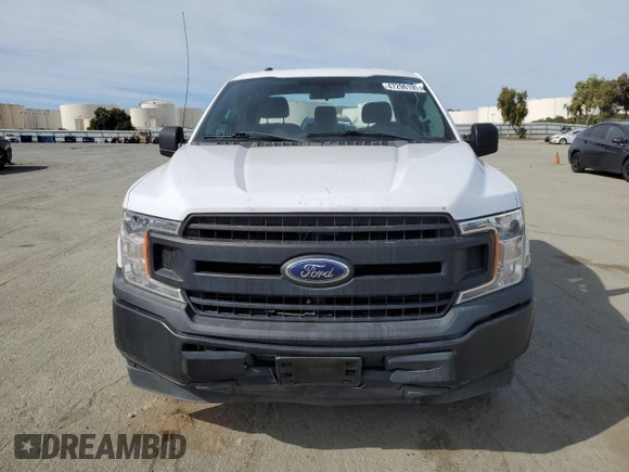 2018 Ford F-150 XL with VIN 1FTEX1CB8JKD59638, listed as a Copart auction lot 47296195 with 162,040 mi miles and Salvage title. Bid and sale history available at DreamBid. Image 5.