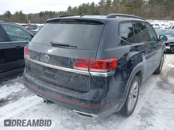 2023 Volkswagen Atlas SE z VIN 1V2KR2CA9PC502284, wystawiony jako IAAI lot #41614137 z przebiegiem 19 122 mil mil oraz . Historia ofert i sprzedaży dostępna na DreamBid. Obrazek 4.