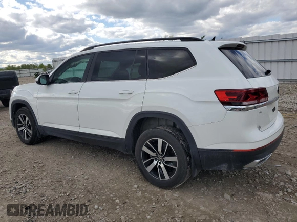 2022 Volkswagen Atlas SE z VIN 1V2LP2CA7NC551670, wystawiony jako Copart lot #58137295 z przebiegiem 32 775 mil mil oraz Nie do naprawy • Non repairable. Historia ofert i sprzedaży dostępna na DreamBid. Obrazek 2.