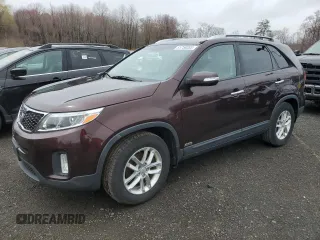 2014 Kia Sorento LX with VIN 5XYKTCA64EG544099, listed as a Copart auction lot 51758305 with 172,340 mi miles and Clean Title. Bid and sale history available at carsss.com. Image 1.