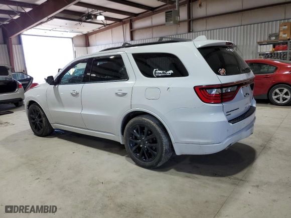 2017 Dodge Durango R/T with VIN 1C4SDJCT6HC871391, listed as a Copart auction lot 46990345 with 141,630 mi miles and Salvage Title. Bid and sale history available at carsss.com. Image 2.