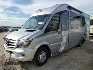 2016 Mercedes-Benz Sprinter Chassis with VIN WDAPF4CC4G9689222, listed as a Copart auction lot 69016194 with 31,685 mi miles and Salvage Title. Bid and sale history available at carsss.com. Image 1.
