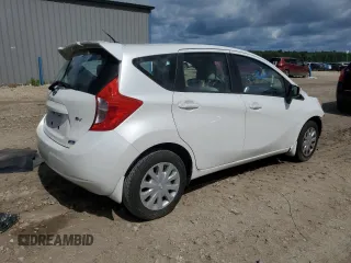 2015 Nissan Note SV with VIN 3N1CE2CP4FL359613, listed as a Copart auction lot 58637945 with Not provided miles and Salvage title. Bid and sale history available at DreamBid. Image 3.