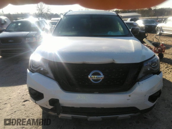 2020 Nissan Pathfinder SL with VIN 5N1DR2CN2LC633737, listed as a IAAI auction lot 41758310 with 74,977 mi miles. Bid and sale history available at carsss.com. Image 6.