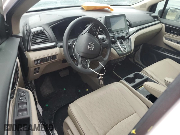 2023 Honda Odyssey Elite с VIN 5FNRL6H97PB027616, выставлен на аукционе Copart как лот 75887794 с пробегом 23 405 миль миль и На запчасти • Non repairable. История ставок и продаж доступна на DreamBid. Изображение 8.
