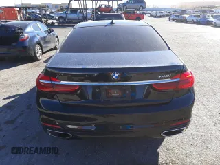 2019 BMW 7 Series 740i with VIN WBA7E2C50KB217782, listed as a Copart auction lot 39865553 with 65,495 mi miles. Bid and sale history available at carsss.com. Image 6.