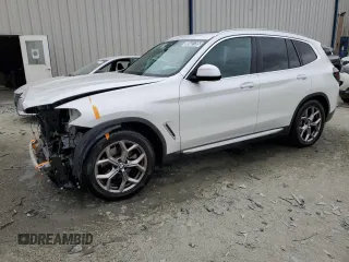 2024 BMW X3 sDrive30i z VIN 5UX43DP05R9U57318, wystawiony jako Copart lot #58441705 z przebiegiem 35 131 mil mil oraz Czysty tytuł • Clean title. Historia ofert i sprzedaży dostępna na DreamBid. Obrazek 1.