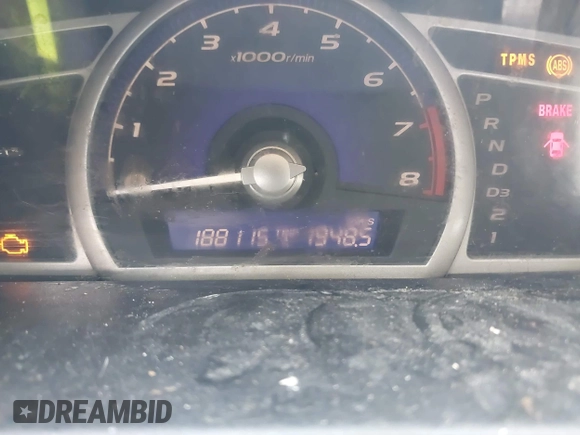 2008 Honda Civic LX with VIN 2HGFA16568H337328, listed as a IAAI auction lot 42110705 with 188,115 mi miles and . Bid and sale history available at DreamBid. Image 16.
