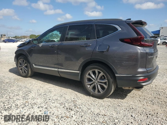 2020 Honda CR-V Touring with VIN 2HKRW2H96LH677520, listed as a Copart auction lot 52264155 with 33,909 mi miles and Salvage Title. Bid and sale history available at DreamBid. Image 2.