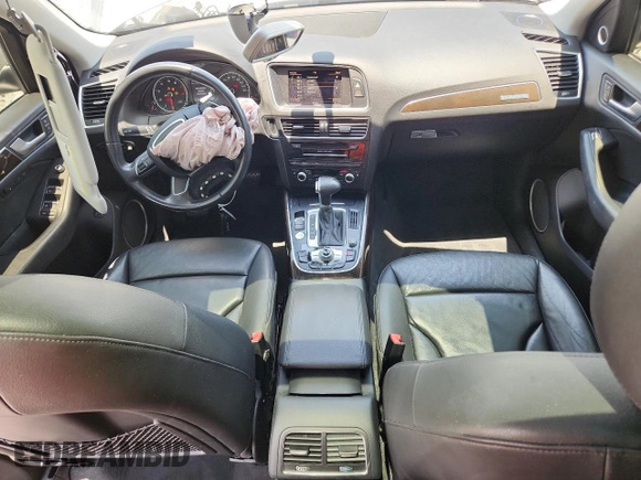 2014 Audi Q5 Premium Plus with VIN WA1LFAFP6EA072452, listed as a Copart auction lot 58823455 with 124,784 mi miles and Non repairable. Bid and sale history available at DreamBid. Image 8.