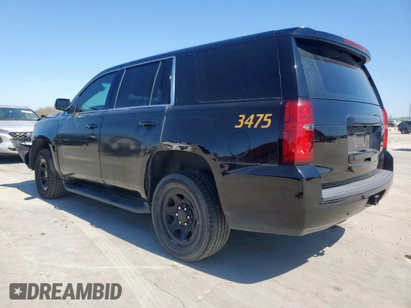 2017 Chevrolet Tahoe Commercial with VIN 1GNLCDEC5HR219842, listed as a Copart auction lot 48504235 with 96,003 mi miles and Salvage title. Bid and sale history available at DreamBid. Image 2.