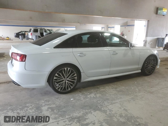 2017 Audi A6 Premium Plus with VIN WAUG8AFC0HN110072, listed as a Copart auction lot 56515835 with 95,364 mi miles and Salvage title. Bid and sale history available at DreamBid. Image 3.