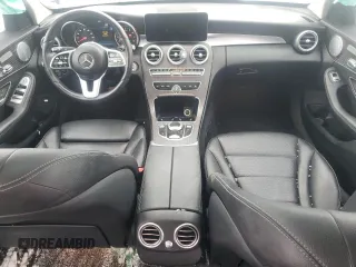 2020 Mercedes-Benz C 300 with VIN W1KWF8EB6LR589501, listed as a Copart auction lot 44657325 with 45,383 mi miles and Salvage Title. Bid and sale history available at DreamBid. Image 8.