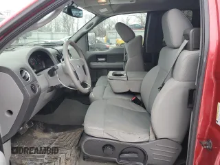 2007 Ford F-150 XL with VIN 1FTPX12V87FA40486, listed as a Copart auction lot 45960395 with 147,974 mi miles and Salvage title. Bid and sale history available at DreamBid. Image 7.