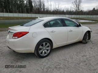 2013 Buick Regal Turbo Premium 1 with VIN 2G4GS5EV4D9176101, listed as a Copart auction lot 53747315 with 0 mi miles and Salvage Title. Bid and sale history available at carsss.com. Image 3.