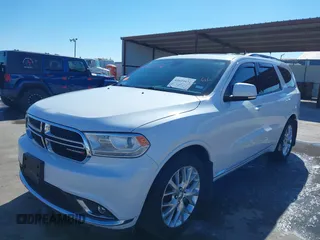 2016 Dodge Durango Limited with VIN 1C4RDHDG8GC475227, listed as a IAAI auction lot 41625472 with 125,159 mi miles. Bid and sale history available at carsss.com. Image 2.