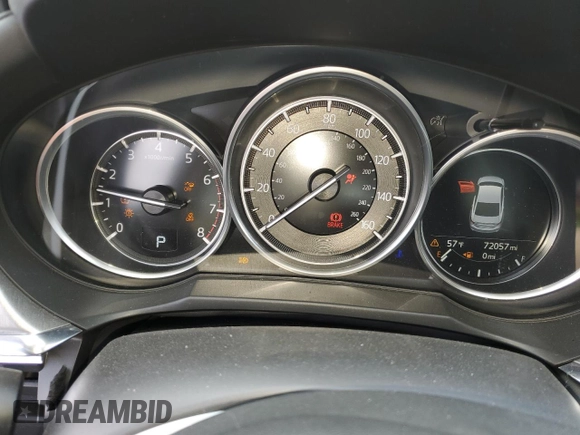2019 Mazda 6 Grand Touring with VIN JM1GL1TY5K1503310, listed as a Copart auction lot 49169685 with 72,057 mi miles and Salvage Title. Bid and sale history available at carsss.com. Image 9.